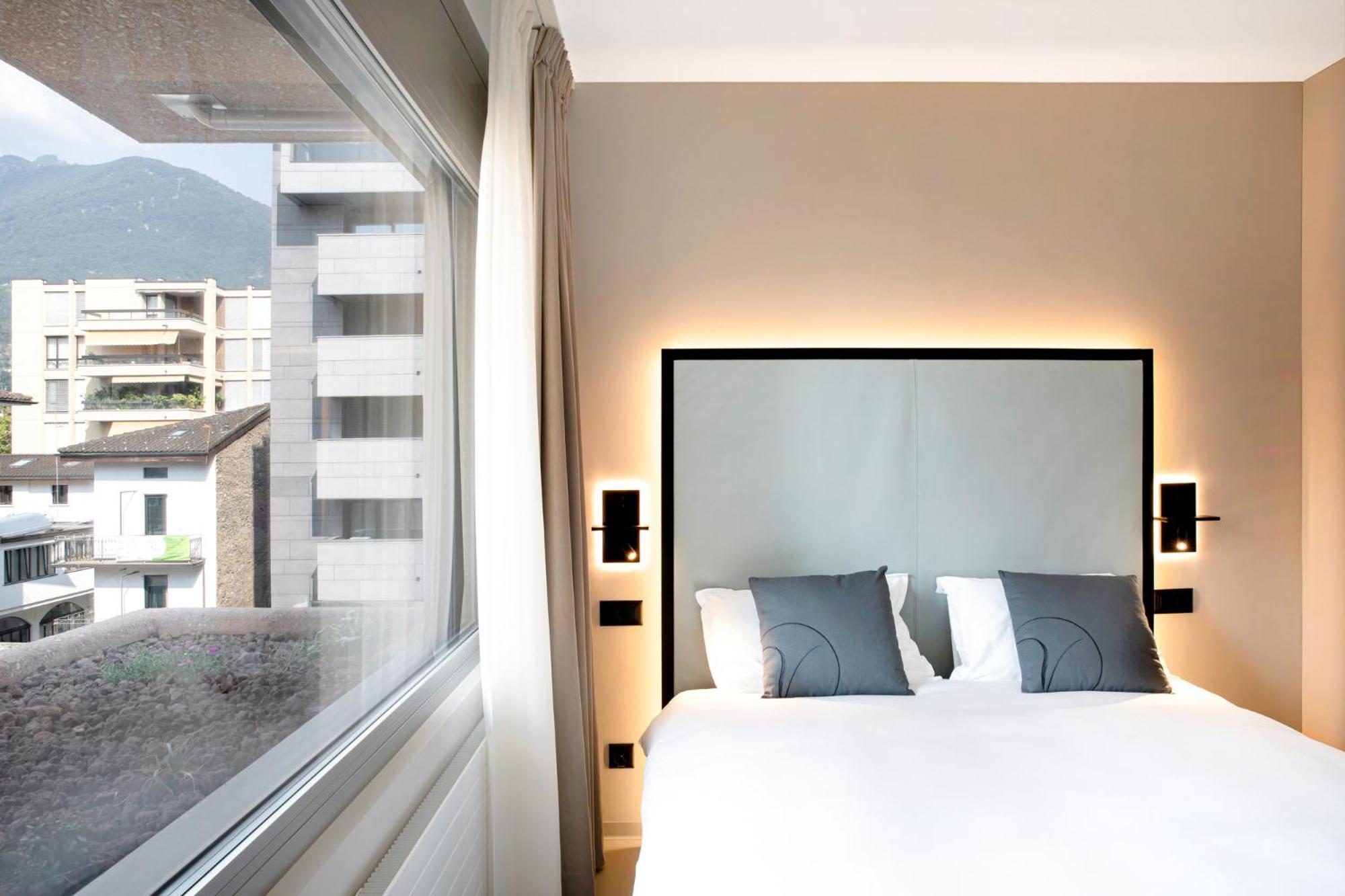 Visionapartments Lugano - Contactless Check-In ภายนอก รูปภาพ