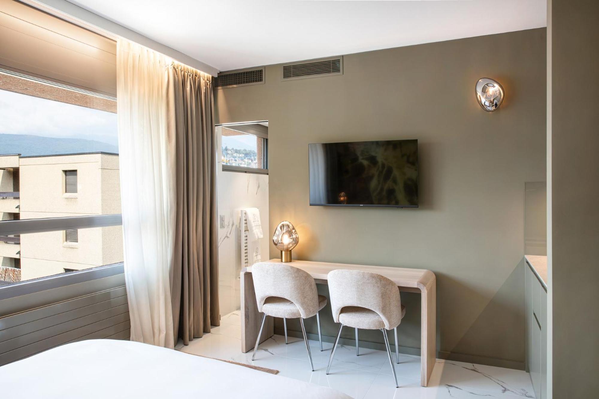 Visionapartments Lugano - Contactless Check-In ภายนอก รูปภาพ