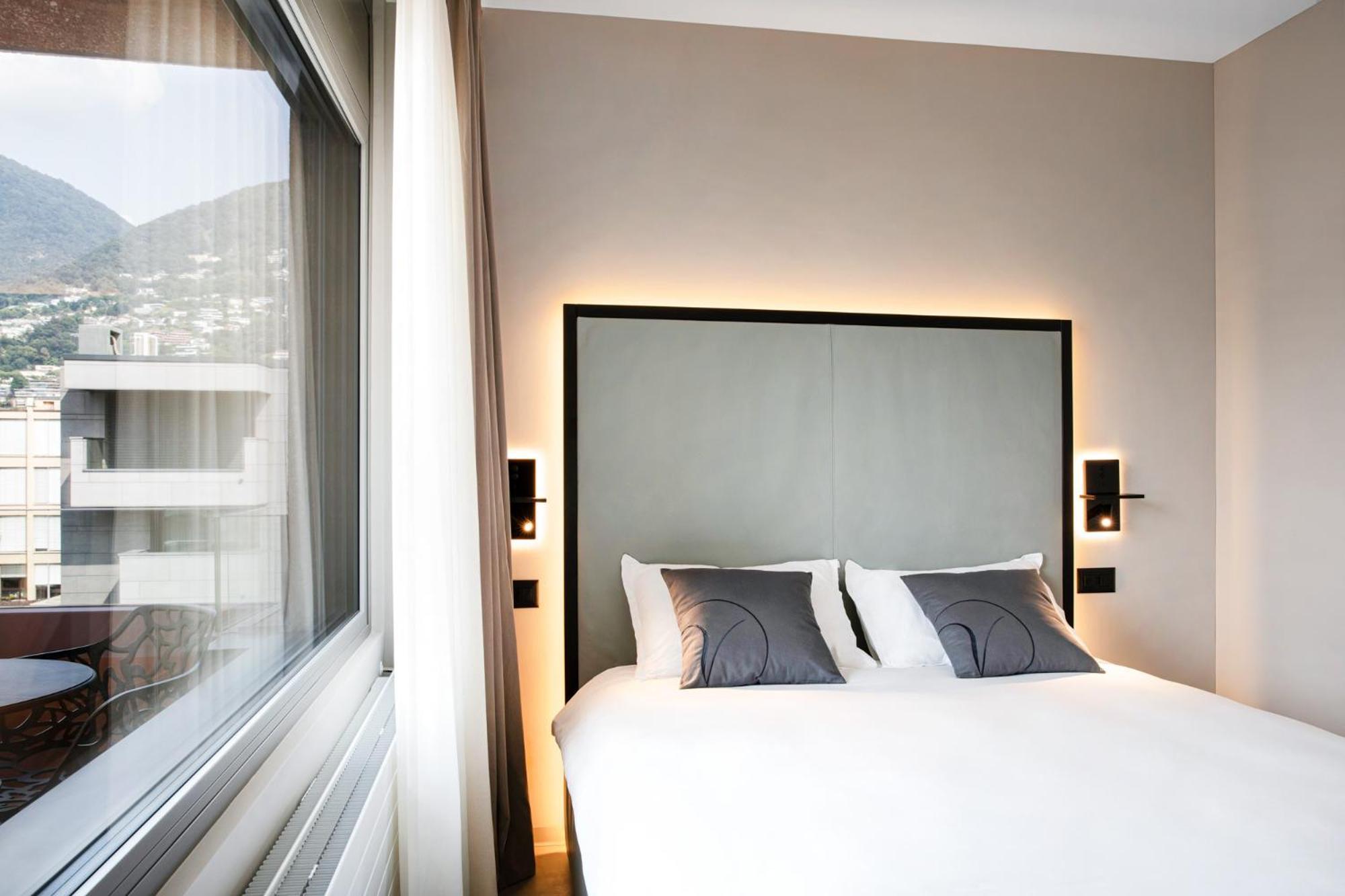 Visionapartments Lugano - Contactless Check-In ภายนอก รูปภาพ