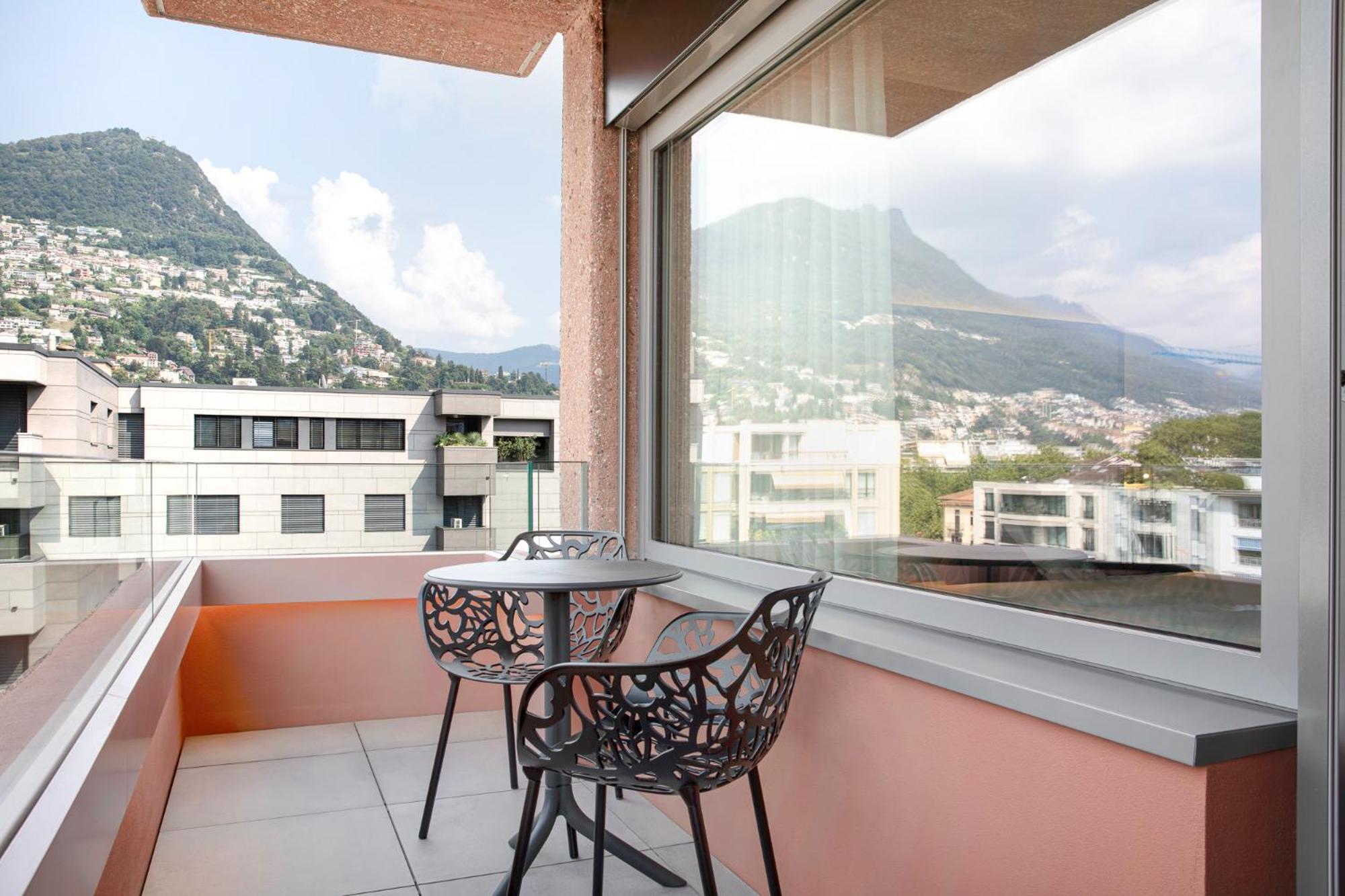 Visionapartments Lugano - Contactless Check-In ภายนอก รูปภาพ